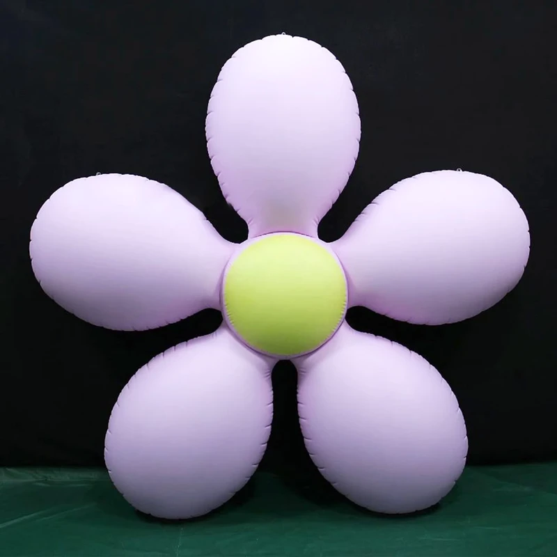 Individuelle aufblasbare Blumenskulptur Ballonluftskulpturen aus PVC-Material