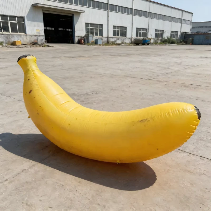 Custom Inflatable Giant Banana Replica for Advertising Display