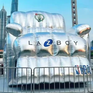 Custom Inflatable Large Realistic Sofa for Stage Plays Music Festivals Event Decoration
