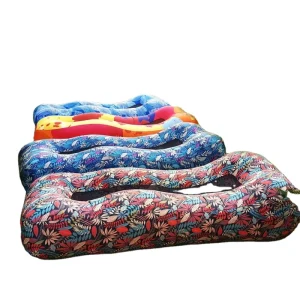 Ghế nằm bãi biển hơi tùy chỉnh, bền bỉ, chống nước, không rò rỉ khí, sofa lười có gối