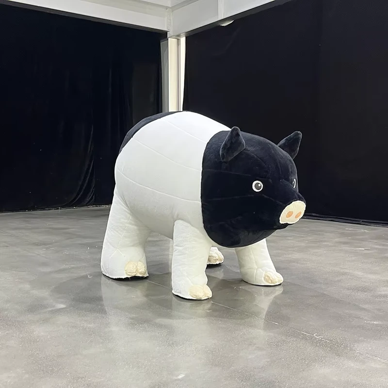 Disfraz de mascota inflable personalizado, disfraz de cerdo, disfraz de espectáculo en el escenario, disfraz inflable para adultos