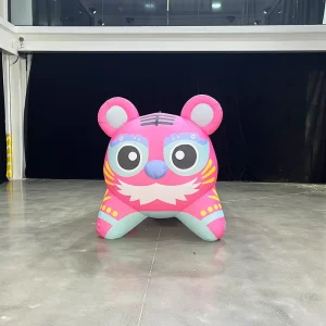 Custom Inflatable Mascot Tiger Outdoor Cute Tiger Inflatable Decoration