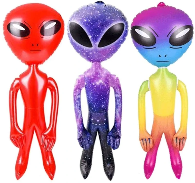 Palla da esercizio per bambini Alien Inflatable PVC 105,5cm 20kg+ Giocattolo decorativo per pubblicità all'aperto