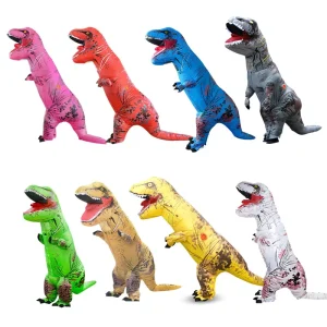 Decoração de Animação Inflável de Halloween Personalizada, Modelo de Dinossauro à Prova de Água, Elétrico