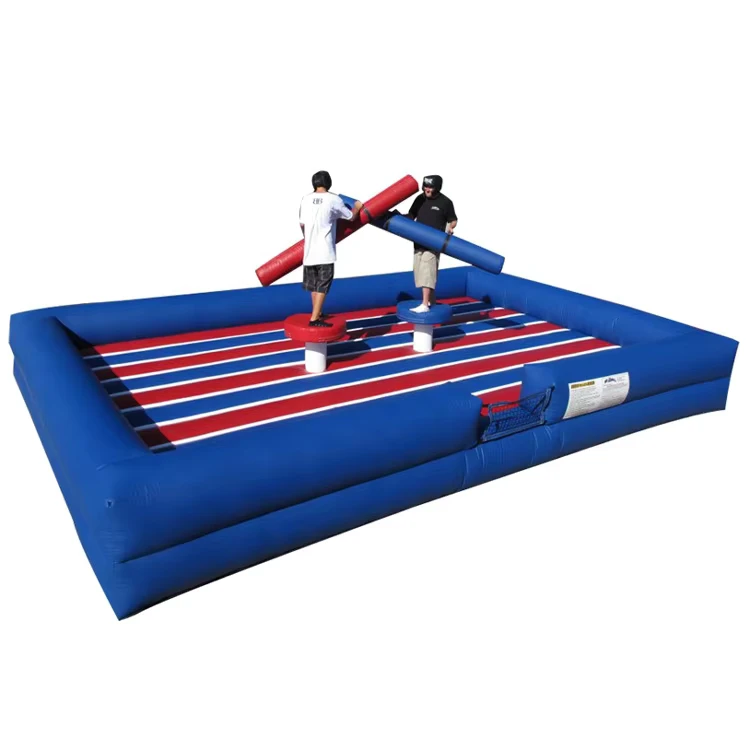 Custom Inflatable Pedestal Gladiator Jousting Gladiator Duel Games Stick Fighting