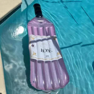 Custom Inflatable Pool Floating Bottle Shape Mattress Beach Floats Lounger Swim Floats Raft Party Decoration