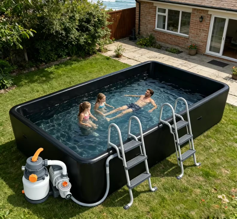 Piscina Inflável Personalizada para Uso em Resort de Hotel e Pátio Privado