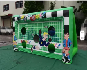Custom Inflatable Soccer Goal Game Inflatable Interactive Sports Game for Outdoor Kids Playground