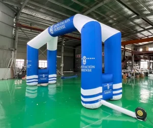 Arco gonfiabile personalizzato per partenza e arrivo, arco gonfiabile per eventi di maratona e gare
