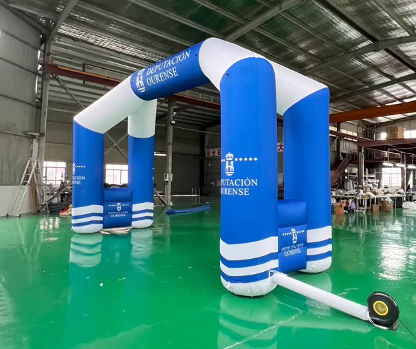 Arco gonfiabile personalizzato per partenza e arrivo, arco gonfiabile per eventi di maratona e gare