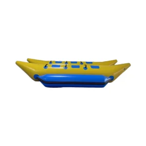 Tube de ski nautique gonflable et bateau banana personnalisés en PVC, capacité de 100-500 kg