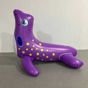 Custom Inflatable Water Mount Animal Floats Giant Inflatable Seal Floats Children’s Pool Toys