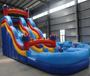 Toboggans gonflables pour enfants et adultes, château gonflable pour parc aquatique