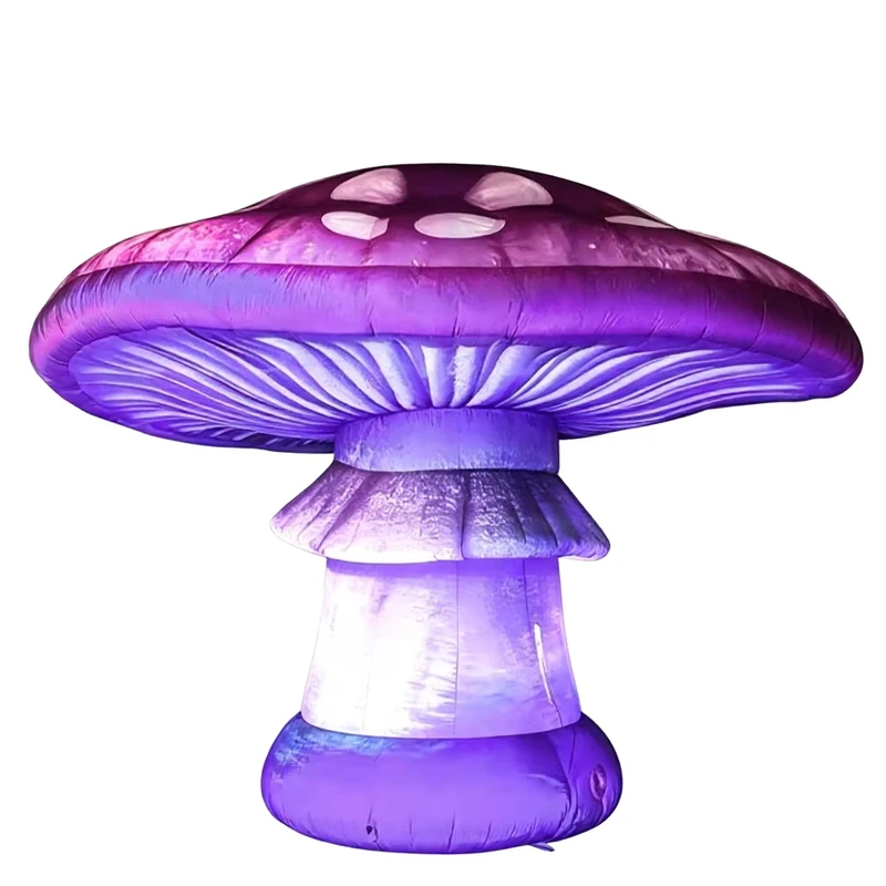 Individuelle LED Leuchtende Aufblasbare Ballon-Pilz Riesige Mehrfarbige Leuchtende Aufblasbare für Party- & Festivaldekoration