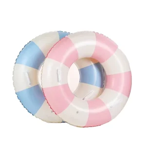 Custom LOGO 90/100/120cm Kids Adults Water Floating Hammock Lounge Baby Armbands Swim Tube Pool Float Inflatable Swimming Rings