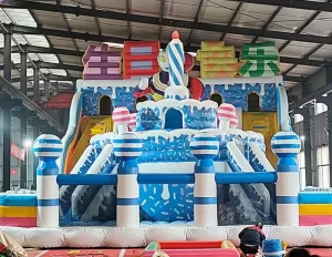Saltador Inflable Personalizado Grande para Adultos para Parque Infantil Comercial, PVC, Parque de Trampolines, Castillo Inflable