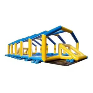 Custom Large Airtight PVC Inflatable Soccer Court & Football Pitch Arena Easy Setup Commercial Outdoor Use 5-20 Capacity