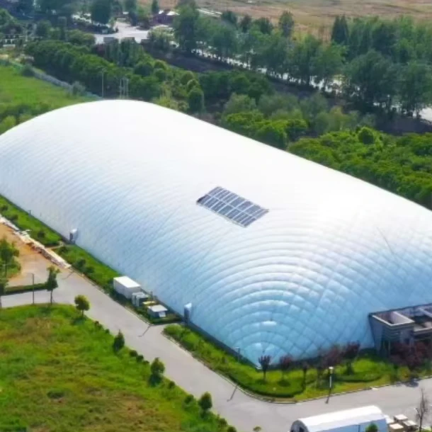 Tenda Inflável de Membrana Grande Personalizada, Estilo de Design Industrial de Quarto Único, Dupla Camada, >3000mm Impermeável