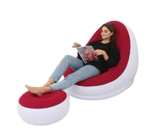 Custom Lazy Inflatable Lounger Air Sofa Bed, Movie Chair, Relax Inflatable Seat Sofa