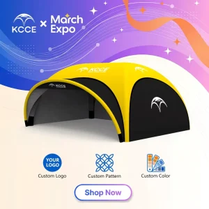 Custom Lightweight Easy Set up Air Dome Design Inflatable Gazebo Tent Vendor Booth for Marathon Racing Events Displays
