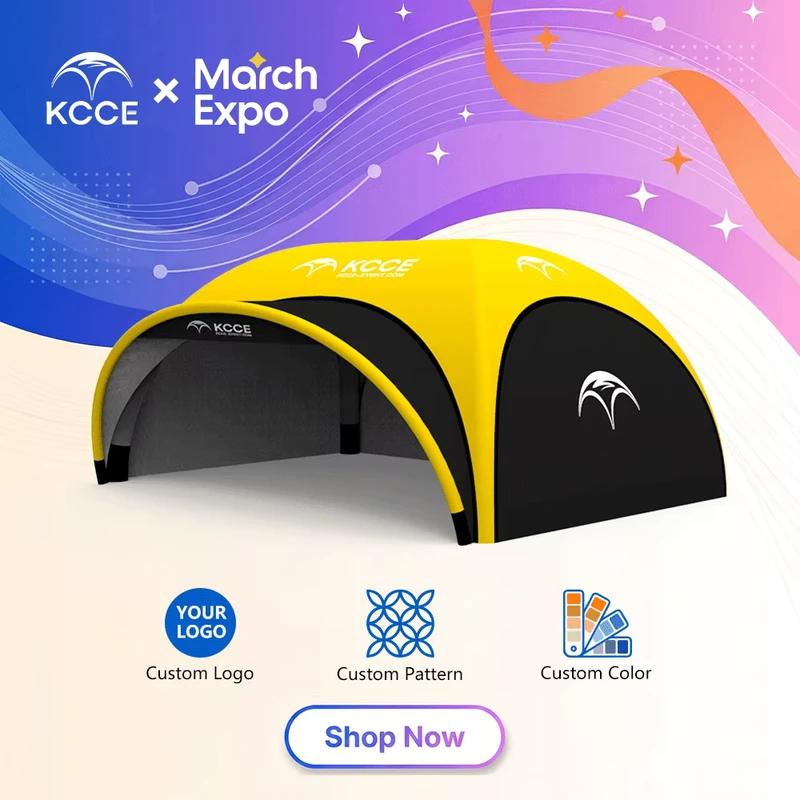 Custom Lightweight Easy Set up Air Dome Design Inflatable Gazebo Tent Vendor Booth for Marathon Racing Events Displays