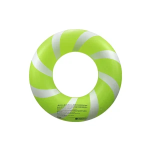Custom Logo 7P Free PVC CE Certified Inflatable Swim Ring with Repair Kit Custom Color for Adults & Kids Water Fun