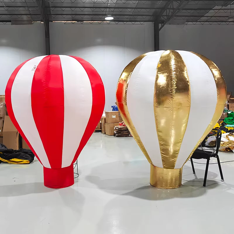 Custom Logo Giant Inflatable Hot Air Balloon Model Colored Hot air Balloons for Party Event Advertising & Wedding Decorations
