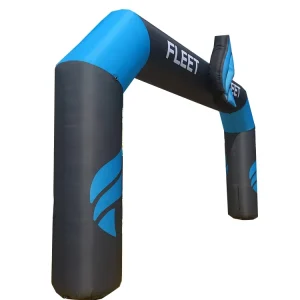 Custom Logo Inflatable Arch Racing Gate Start Entrance Advertising Gantry for Sports Events Includes Air Blower Accessory