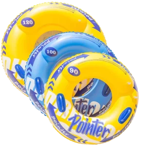 Custom Logo Inflatable Swimming Ring Dual chamber with Handles Pool Float for Kids Adults Beach Water Park Summer Toy
