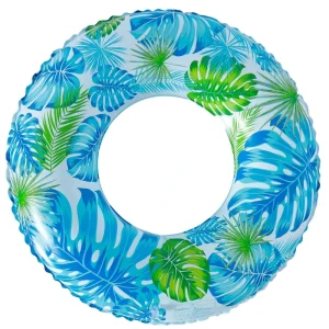 Custom Logo Printed Mermaid Doughnut Shark PVC Inflatable Pool Float Tube Factory Swim Ring for Kids for Beach Party