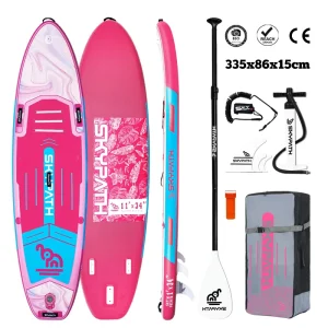 Custom Logo Surfboard PVC EVA Inflatable Stand up Paddle Board Surfboard for Ocean Surfing