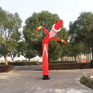Op maat gemaakte Lucht Dancer Gele Lucht Dansers Grappig Wapperende Opblaasbare Buizenman Aangepaste Lucht Dansers Opblaasbaar voor Reclame