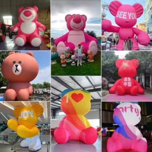 Figura Gonfiabile Personalizzata a Tema Cartone Animato, Dimensioni Regolabili, Impermeabile, Duratura, 8-10ft, Colore Personalizzato, Gonfiabili Pubblicitari
