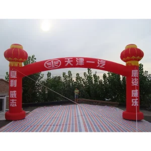 Cổng quảng cáo bơm hơi làm theo yêu cầu cho các sự kiện thể thao, vạch xuất phát marathon, cổng sự kiện thể thao triathlon