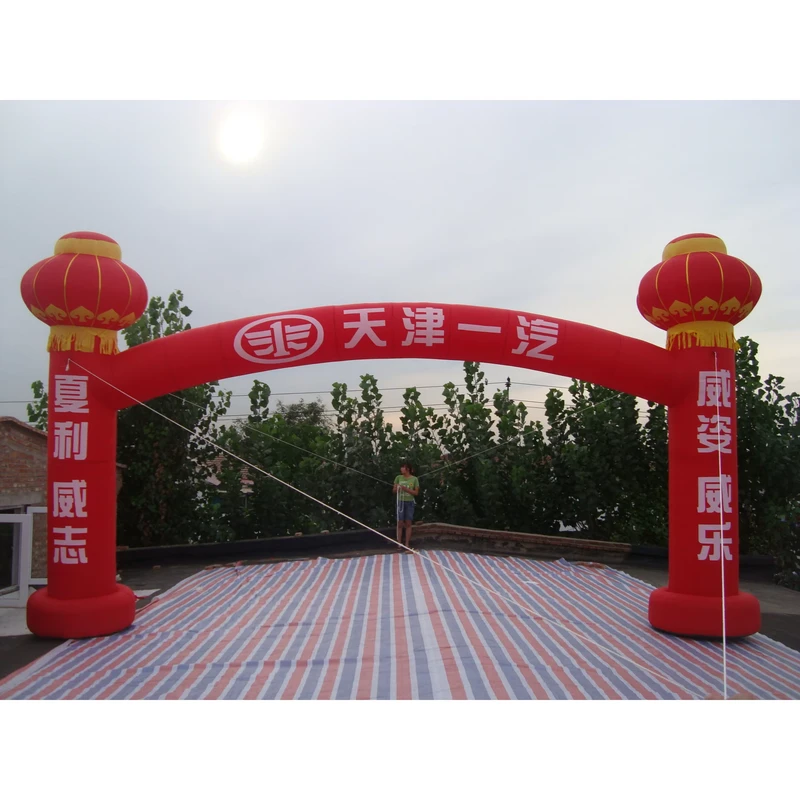 Arco publicitario inflable a medida para eventos deportivos, línea de salida de maratón, arco para triatlones, arco para eventos deportivos