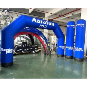 Custom Made Inflatable Advertising Arch Sports Events Start Line Marathon Race Arch Triathlon Sport Events Arch