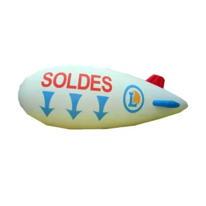 Custom Made Inflatable Air Ship with LOGO for Advertising Inflatable Helium Zeppelin Balloon