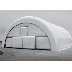 Custom Made Inflatable Arch Hangar Air Dome Sport Supported Structures Soccer Dome Tent with PVC Tarpaulin Custom Color & Logo