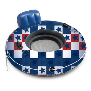 Custom Modern Luxury Eco Friendly PVC Floating Swimming Ring Inflatable River Tube Custom Color Logo Home Use Water Equipment