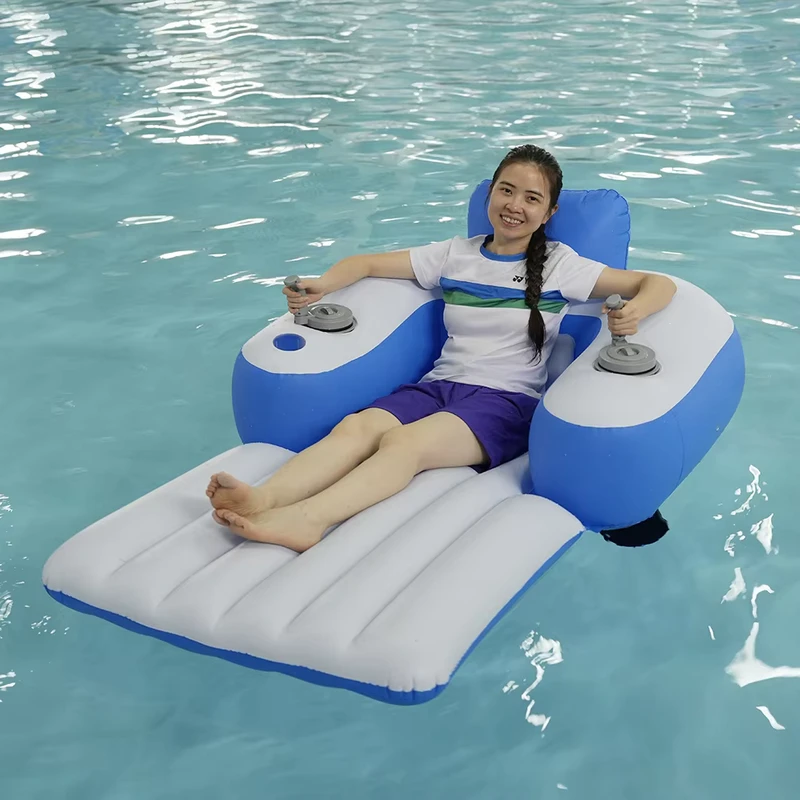 Hamaca Inflable Flotante Motorizada Personalizada con Material de PVC, Tubo para Uso Interior y Exterior