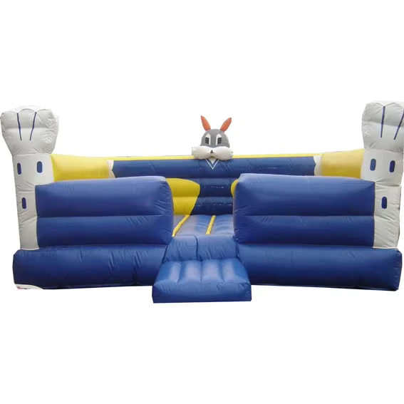 Bouncer Kelinci Inflatable Kustom Bertema Hewan untuk Permainan Anak-anak Berbagai untuk Disewa