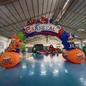Arco Inflável Personalizado para Publicidade ao Ar Livre - Entrada para Decorações de Eventos