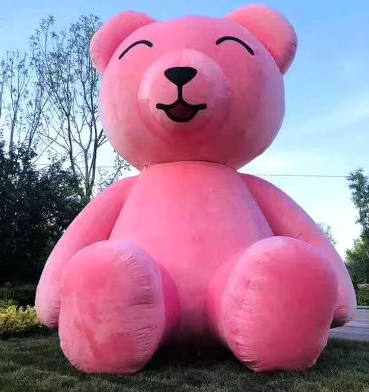 Custom Outdoor Cartoon Character Inflatable Toys Waterproof Durable 8 10ft Size Weather Resistant