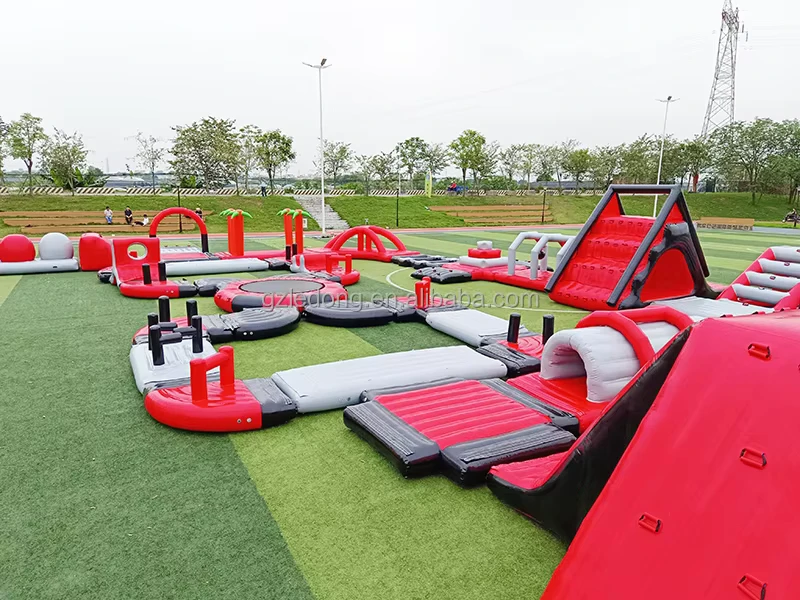 Custom Outdoor Giant Adult Commercial Waterpark Inflatable Floating Water Aqua Parks Inflatable Water Park