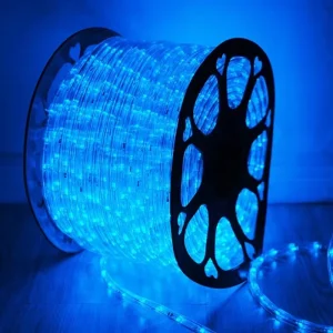 Anpassbare Outdoor-Urlaubs-Weihnachts-LED-Seilbeleuchtung 220V IP65 wasserdicht 360 Grad Regenbogen-Rohr elektrische Beleuchtung