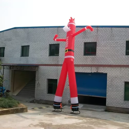 Homem Inflável Personalizado para Exterior, Dançarino de Ar, Duas Pernas, Feito de Material Oxford