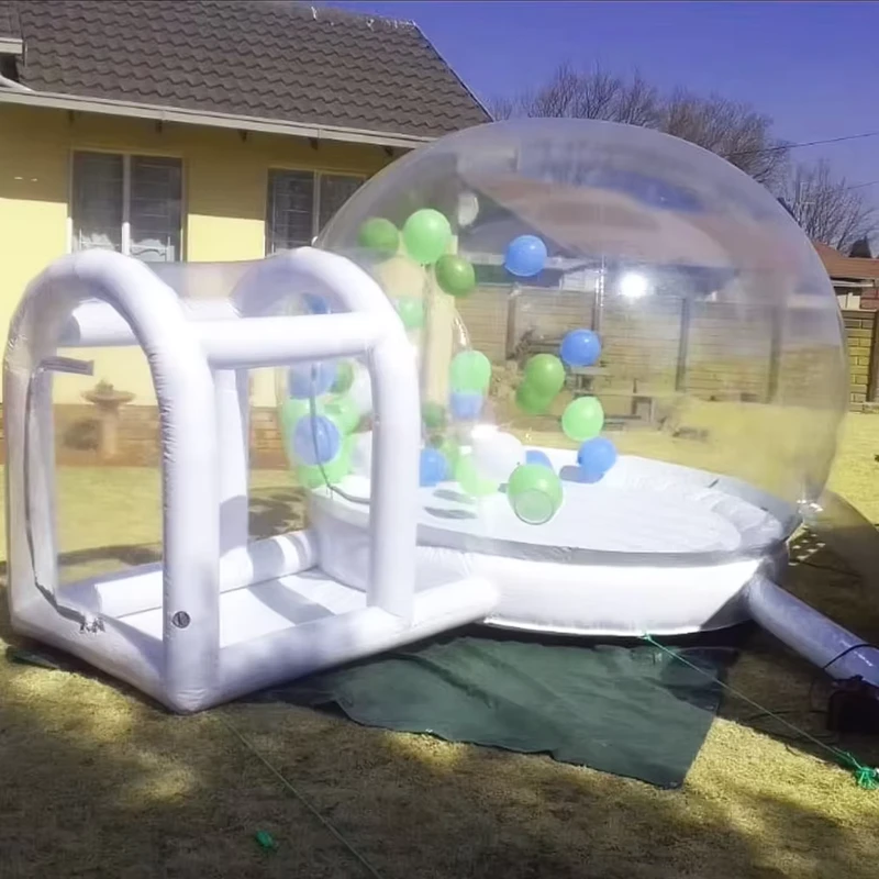 Tente de fête extérieure personnalisée, tente bulle gonflable, maison bulle portable
