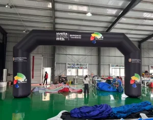 Custom Outdoor Race Sport Inflatable Arch Advertising Air Start Finish Line Event Inflatable Arch for Promotion Exhibition