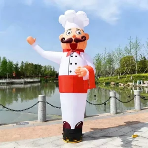 Inflables publicitarios personalizados para ferias comerciales al aire libre, bailarín de aire a control remoto para eventos de fiesta, deportes y bodas