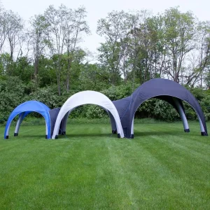 Custom PVC 0.4mm Inflatable Tent Sides Outdoor Canopy Spider Air Dome Branded Advertising Events with Thermal Transfer Printing